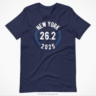 New York 2025-t-shirt-navy